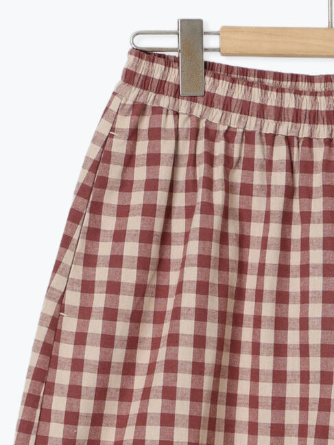 Samansa Mos2「【M/Lサイズ】裾切替ギャザーパンツ」|その他|