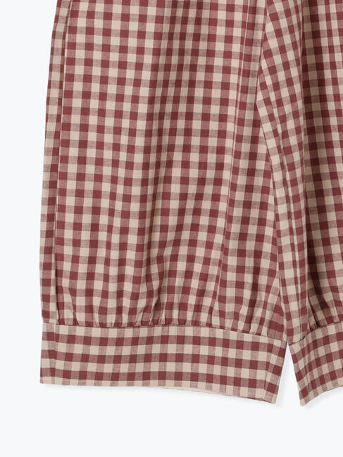 Samansa Mos2「【M/Lサイズ】裾切替ギャザーパンツ」|その他|