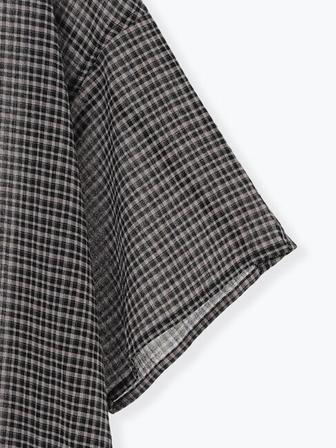 SM2「コットンボイルシアードルマンスリーブチェックシャツ」|シャツ・ブラウス|