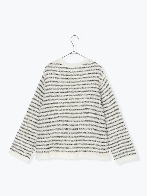 sm2rhythm「ツイード風ニットカーディガン」|カーディガン|