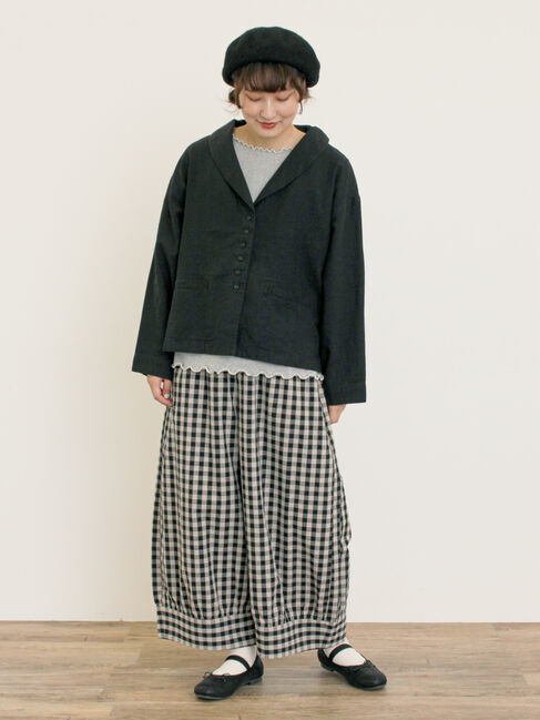 Samansa Mos2「[CYCLO]配色メロークルーネックカットソー」|Tシャツ・カットソー|