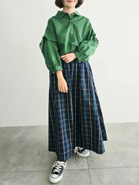 SM2「肩フリル切替シャツ」|シャツ・ブラウス|