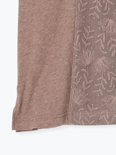 Samansa Mos2「前身切替襟レースノースリーブ」|Tシャツ・カットソー|