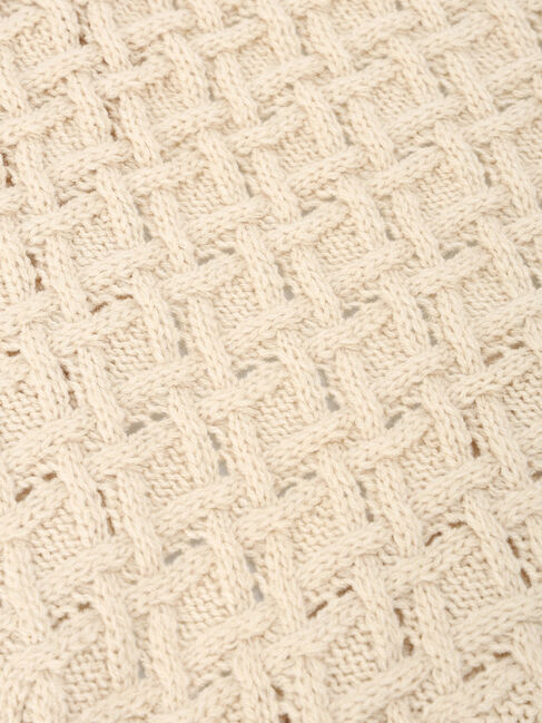 Samansa Mos2「トライアングルニットストール」|その他|