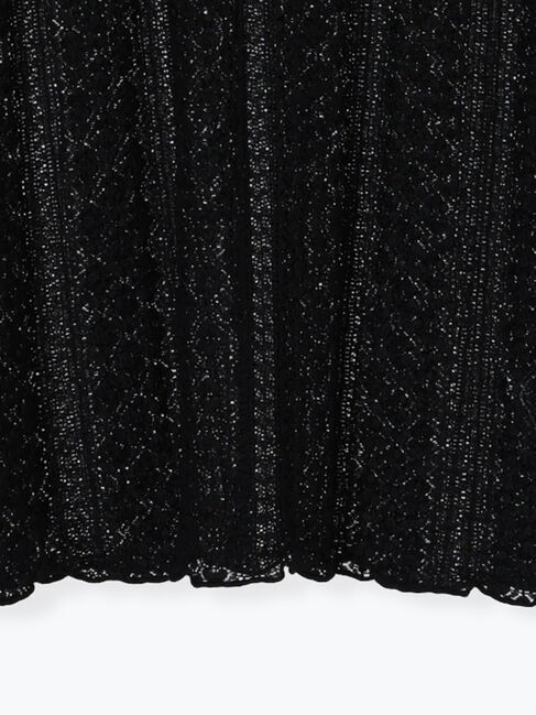 Samansa Mos2 blue「シアーレースロンT」|Tシャツ・カットソー|