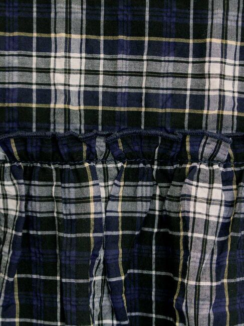 Samansa Mos2「◎サッカーチェックチュニック」|シャツ・ブラウス|