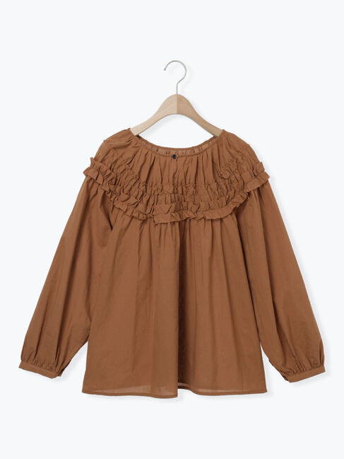 Samansa Mos2「◎2WAYギャザーブラウス」|シャツ・ブラウス|