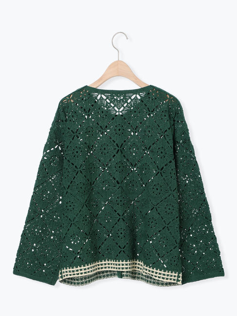 SM2「クロシェ編み風カーディガン」|カーディガン|