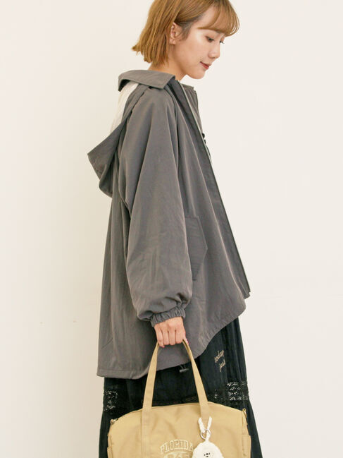 Samansa Mos2「襟付きマウンテンパーカー」|ブルゾン・スタジャン|