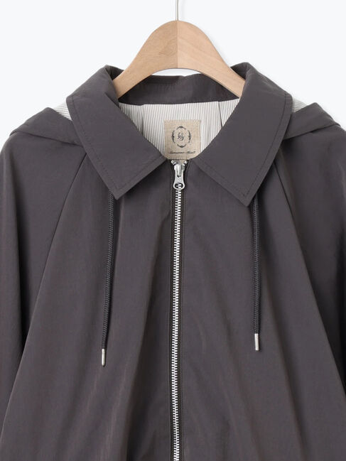 Samansa Mos2「襟付きマウンテンパーカー」|ブルゾン・スタジャン|