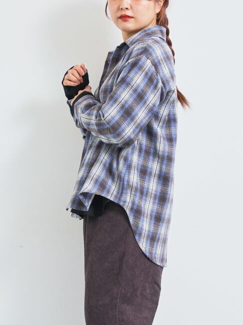 SM2「起毛チェックシャツ」|シャツ・ブラウス|