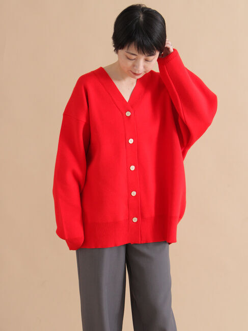 sm2rhythm「スポンジニットカーディガン」|カーディガン|