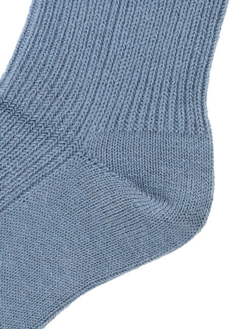 Samansa Mos2「雪柄刺繍ソックス」|ソックス|