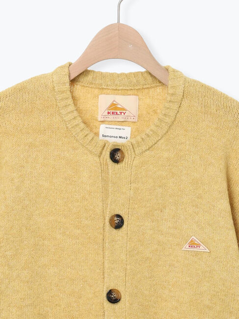 Samansa Mos2「【KELTY&times;Samansa Mos2】クルーネックカーディガン」|カーディガン|