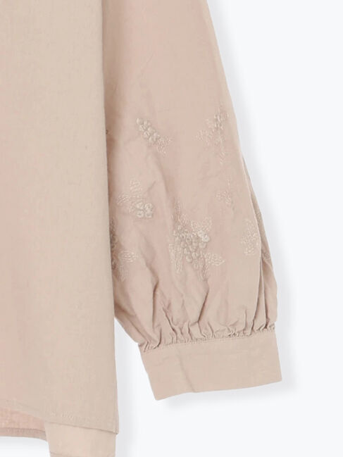 Samansa Mos2「◎袖刺繍ブラウス」|シャツ・ブラウス|