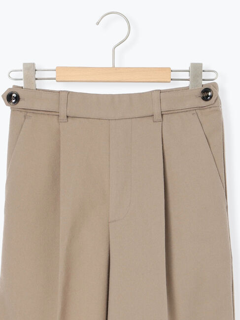 Samansa Mos2 blue「サイドタブ付きパンツ」|その他|