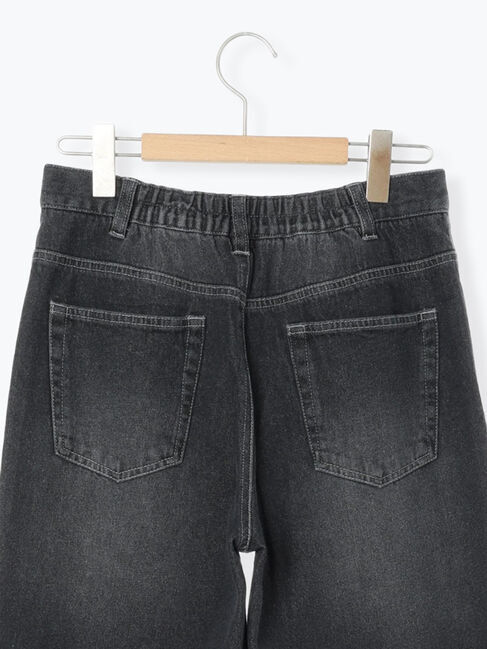 Samansa Mos2 blue「ストレートデニムパンツ」|その他|