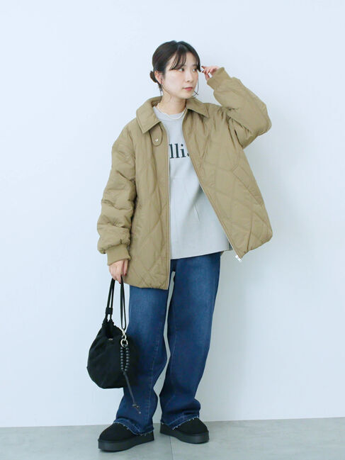 Samansa Mos2 blue「ストレートデニムパンツ」|その他|