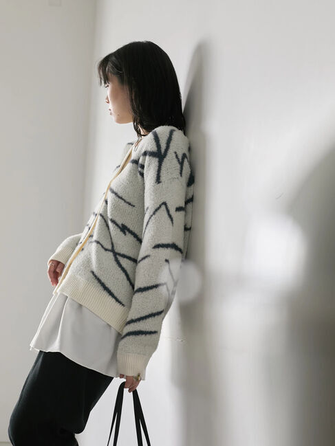 Samansa Mos2 blue「ペプラムプルオーバー」|Tシャツ・カットソー|