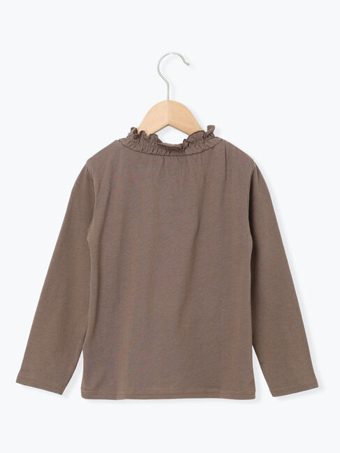 Samansa Mos2 Lagom「シャーリング衿カットソー」|Tシャツ・カットソー|