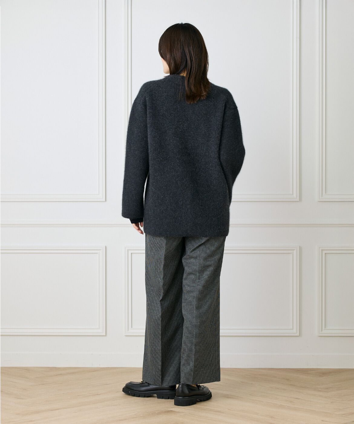 7-IDconcept.「センタープレスワイドパンツ」|その他|