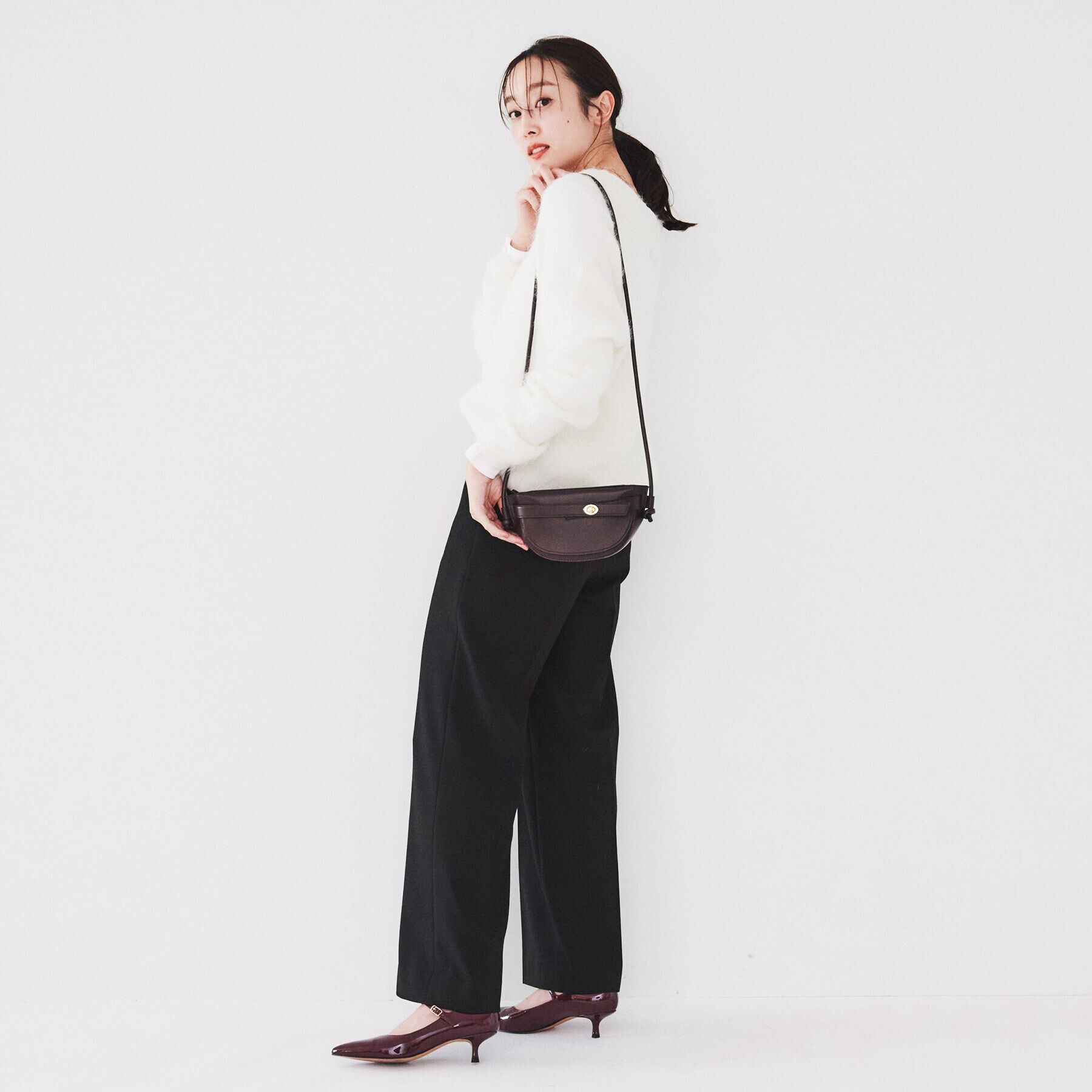 UNTITLED「ラウンドミニショルダー」|ショルダー・メッセンジャー|