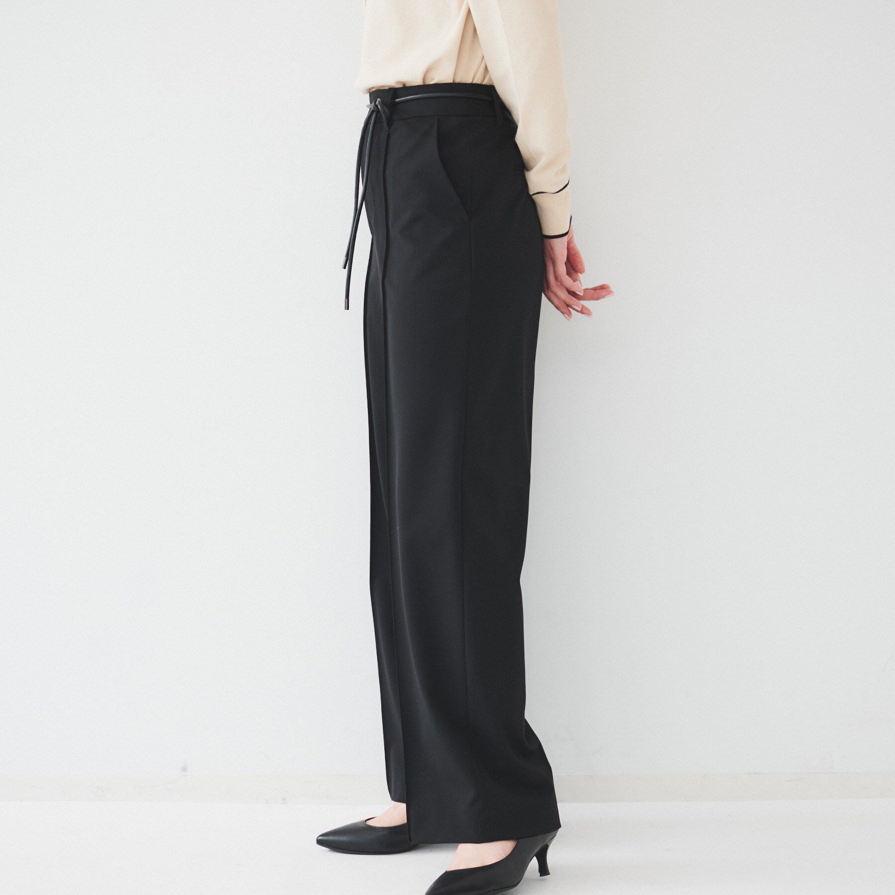 UNTITLED「ストレッチストレートパンツ」|その他|