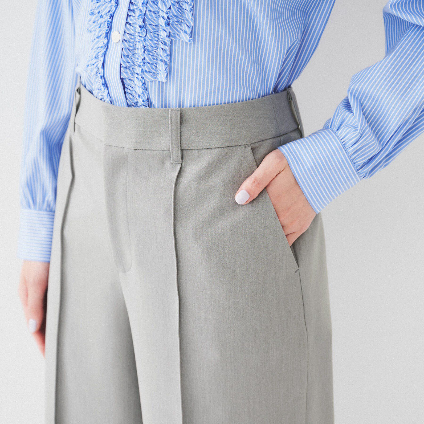 UNTITLED「ストレッチストレートパンツ」|その他|