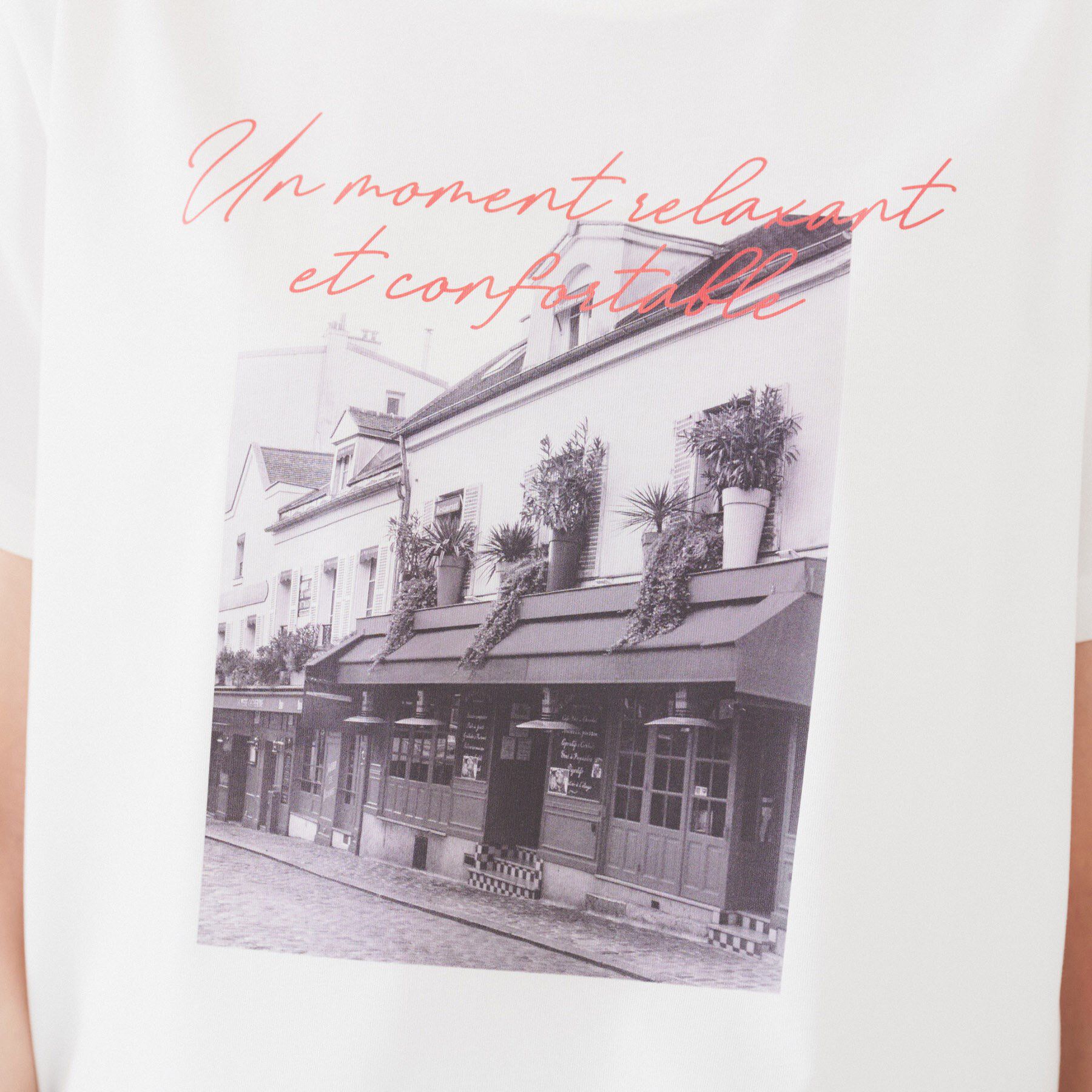 UNTITLED「【洗える/ロゴ】プリントジャージTシャツ」|Tシャツ・カットソー|