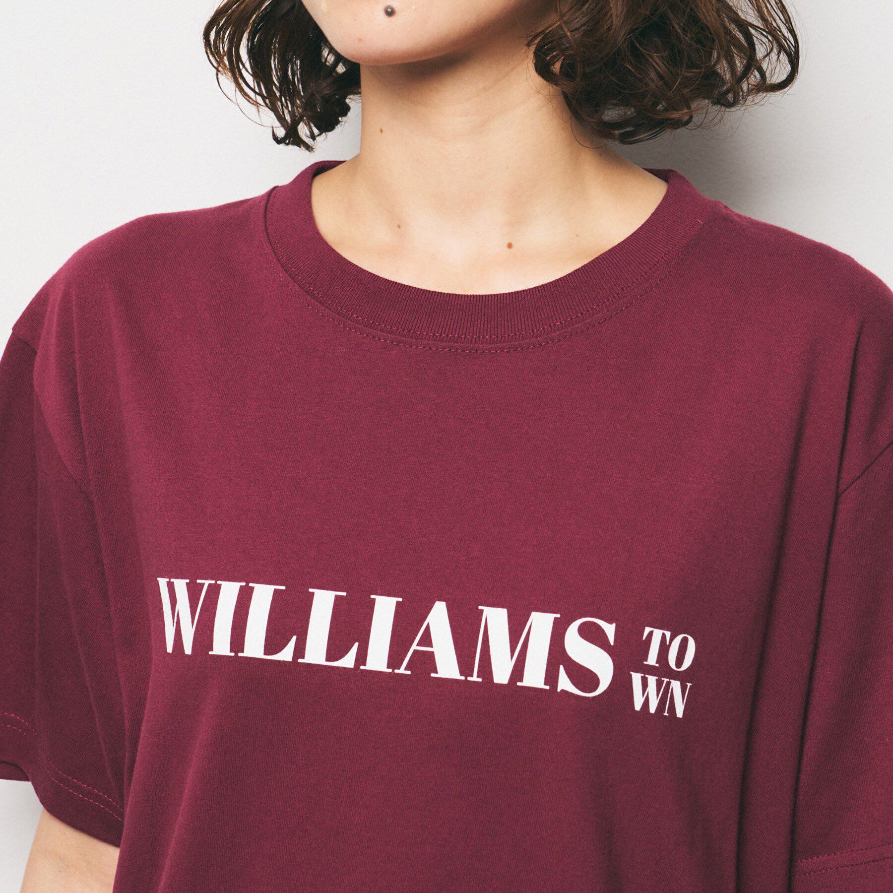 UNTITLED「【Healthy DENIM】Williams TownロゴTシャツ」|Tシャツ・カットソー|
