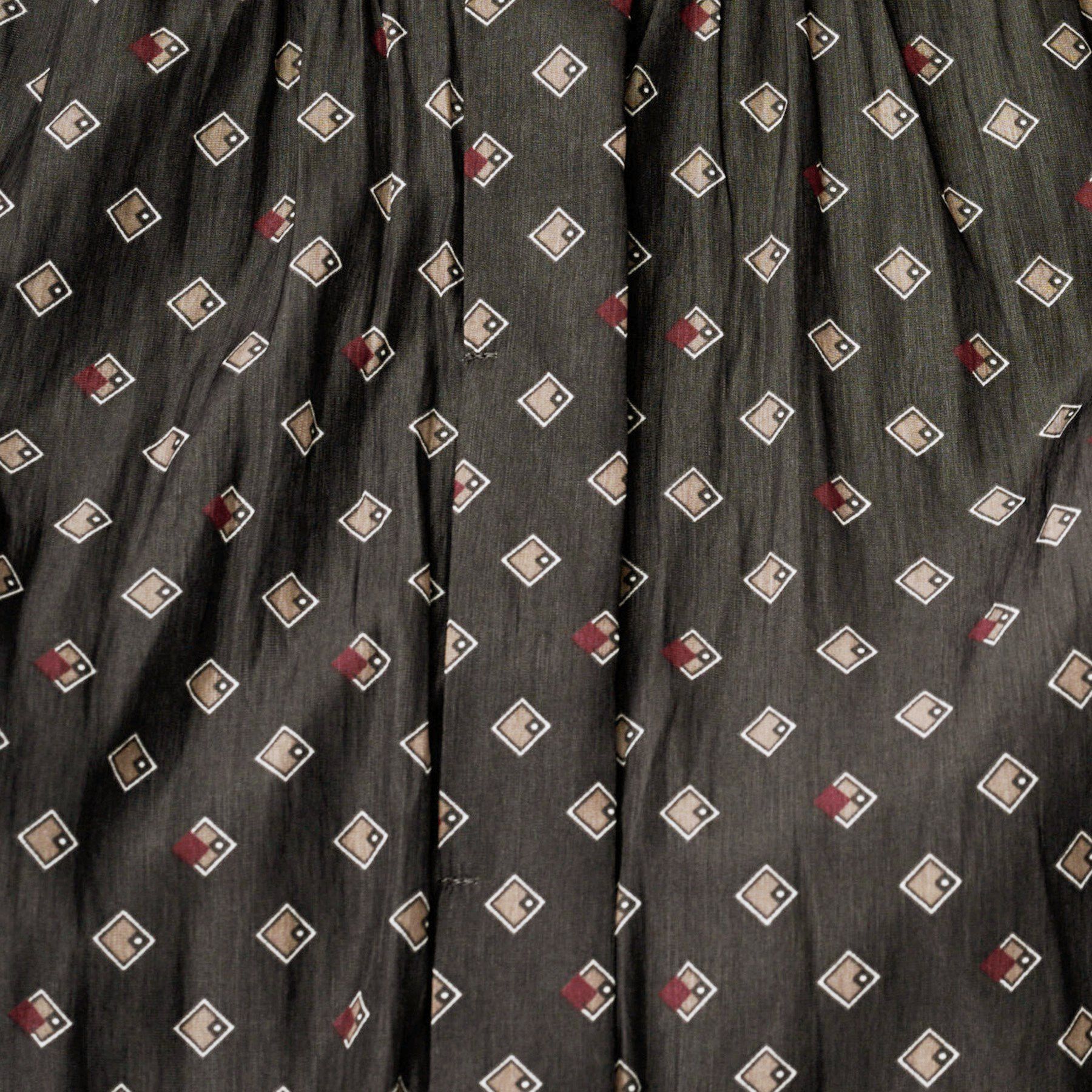 UNTITLED「【セットアップ可/リラクシー/通勤】スクエアジオメ柄ブラウス」|シャツ・ブラウス|