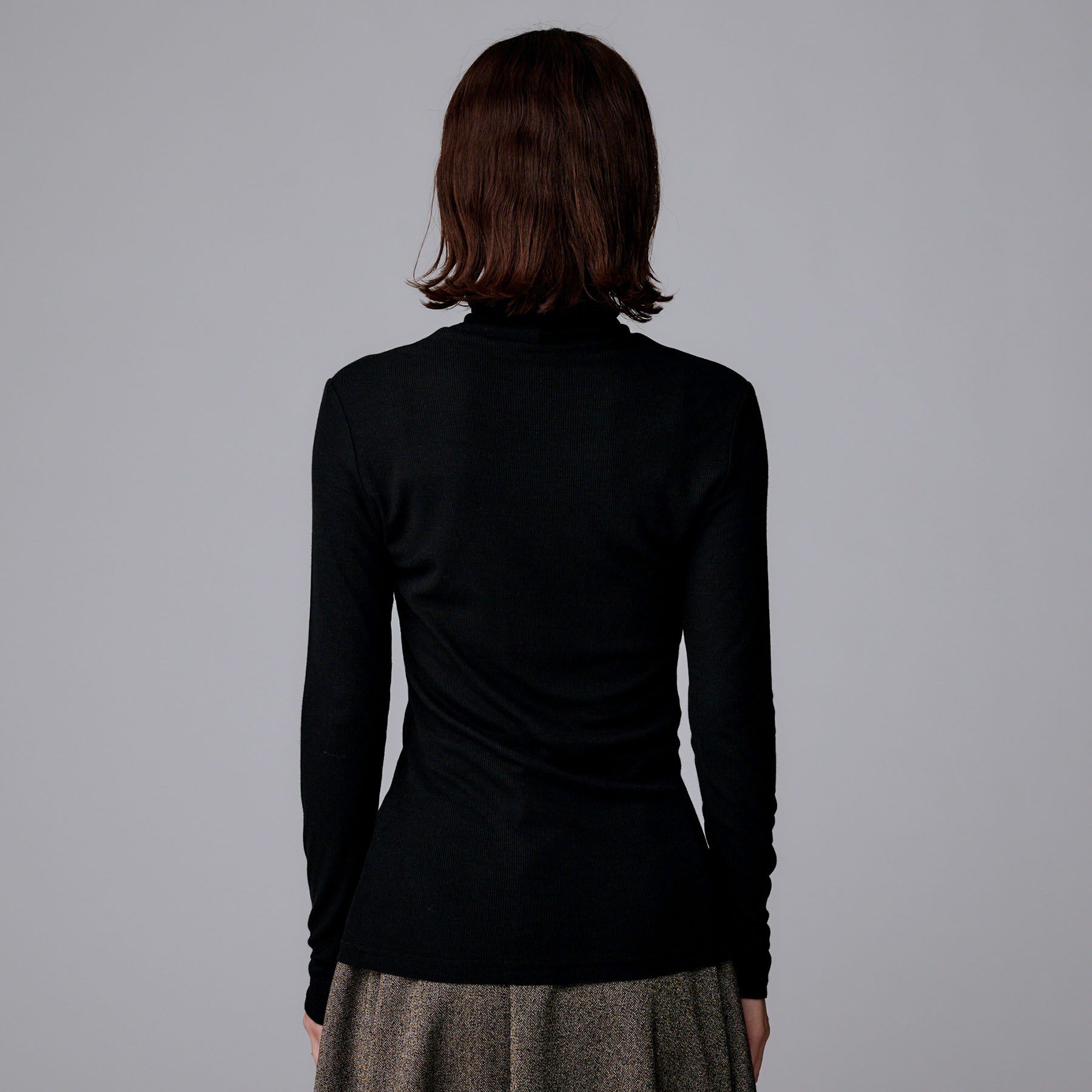 UNTITLED「【吸湿発熱/洗える】ハイネックインナー」|Tシャツ・カットソー|