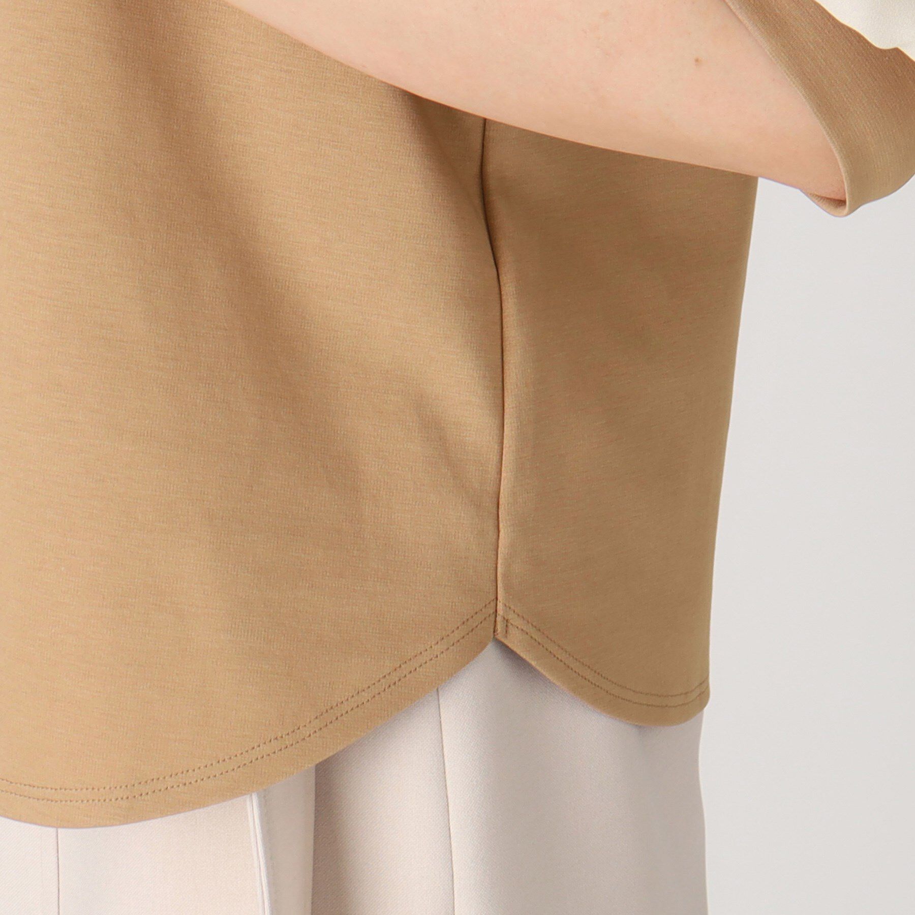 COUP DE CHANCE「【洗える／日本製】ジャージプルオーバー」|シャツ・ブラウス|