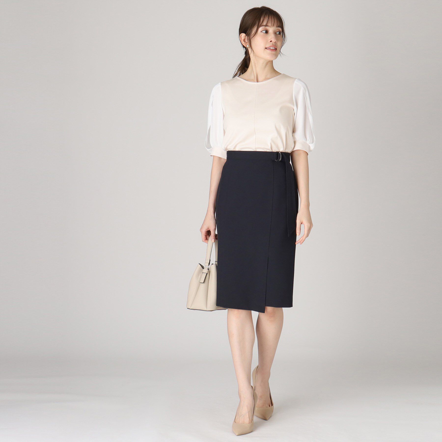 COUP DE CHANCE「【洗える／日本製】ジャージプルオーバー」|シャツ・ブラウス|