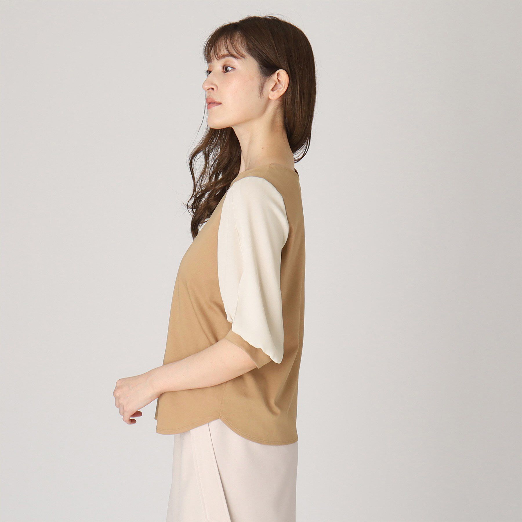 COUP DE CHANCE「【洗える／日本製】ジャージプルオーバー」|シャツ・ブラウス|