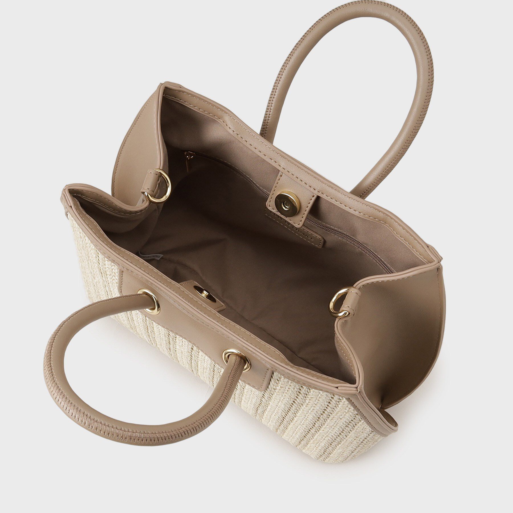 COUP DE CHANCE「ナチュラル麻調バッグ」|ハンドバッグ|