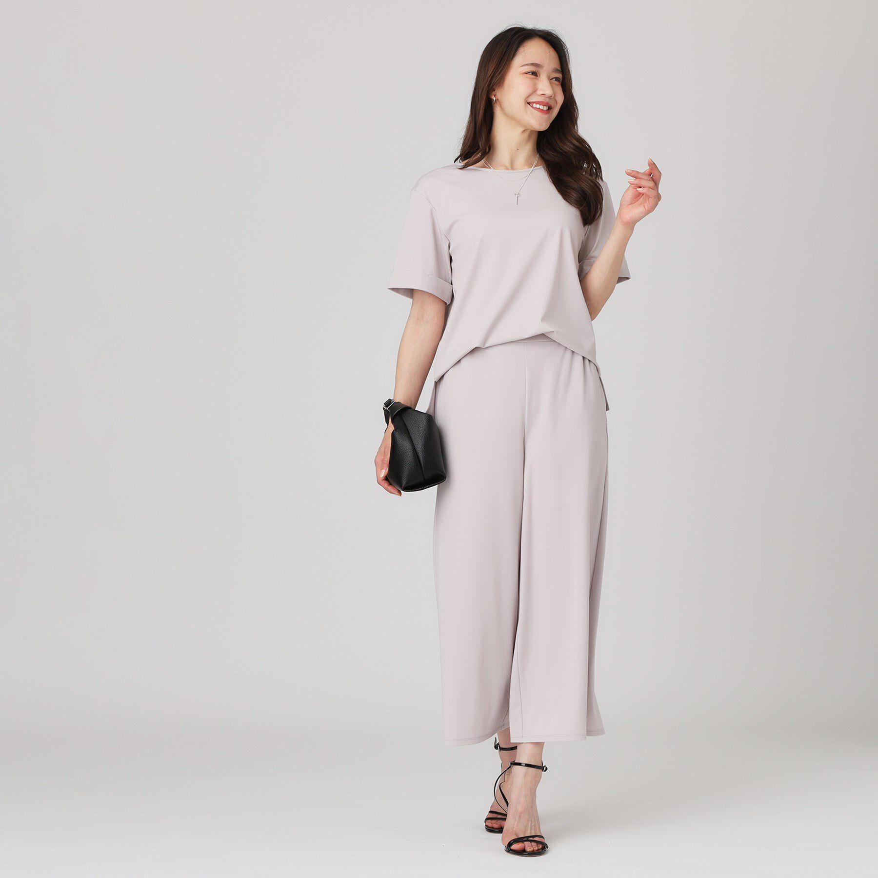 COUP DE CHANCE「【手洗い可】袖デザインのプルオーバー」|Tシャツ・カットソー|