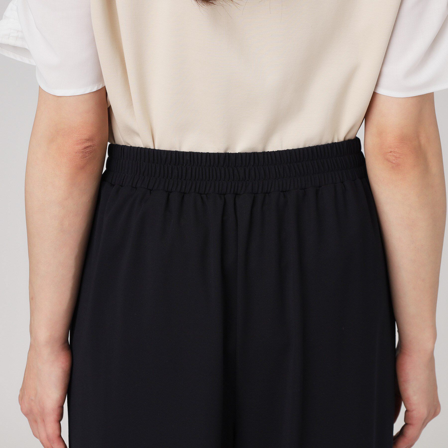 COUP DE CHANCE「【手洗い可／ウエストゴム】ジャージワイドパンツ」|その他|