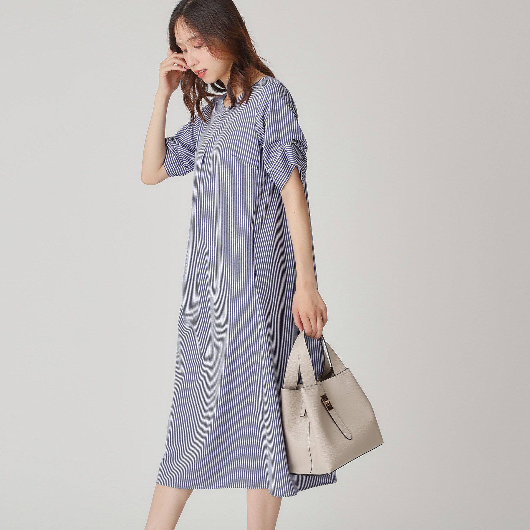 COUP DE CHANCE「【手洗い可／日本製】リラクシーワンピース」|ワンピース|