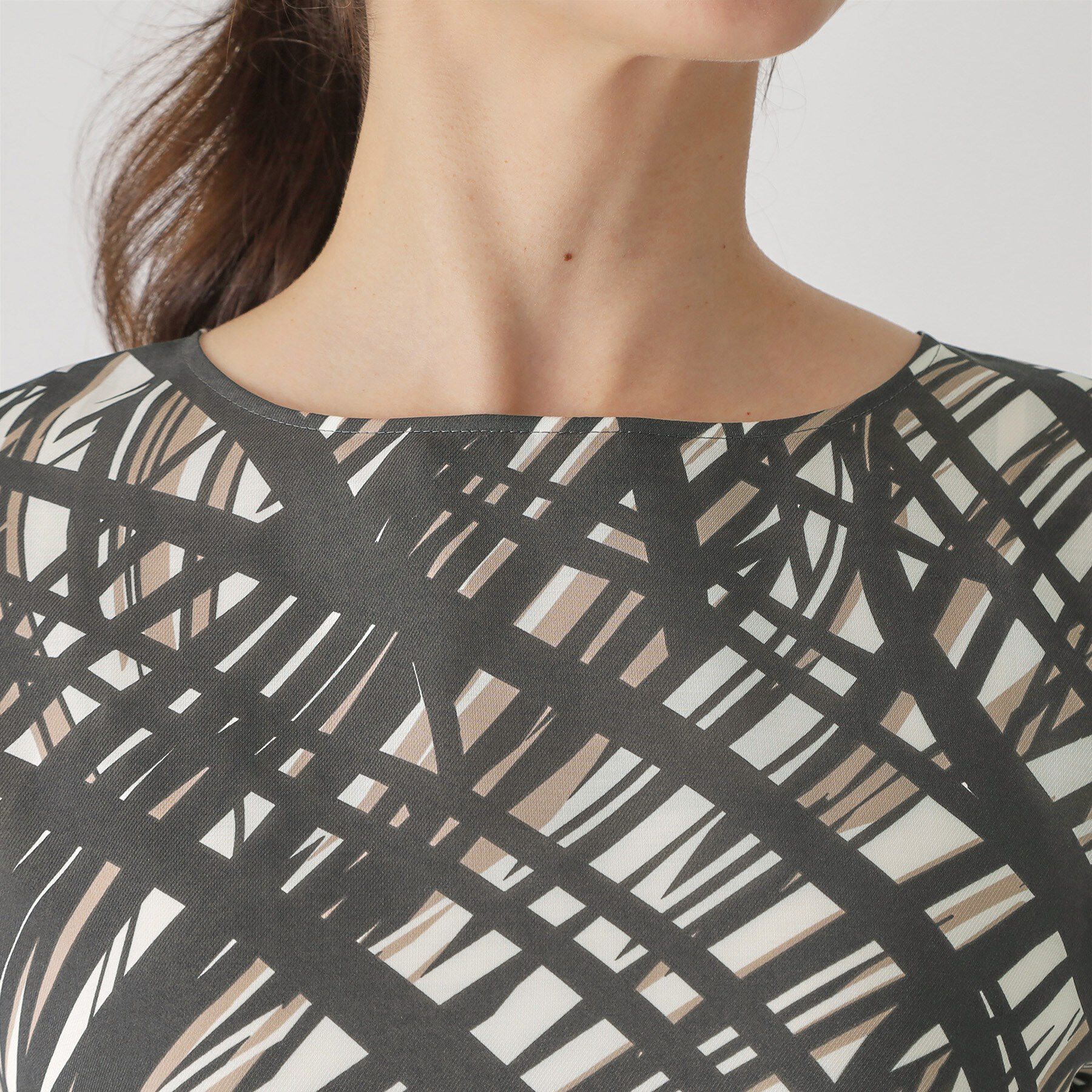 COUP DE CHANCE「【手洗い可／日本製】上品チェック柄のブラウス」|シャツ・ブラウス|