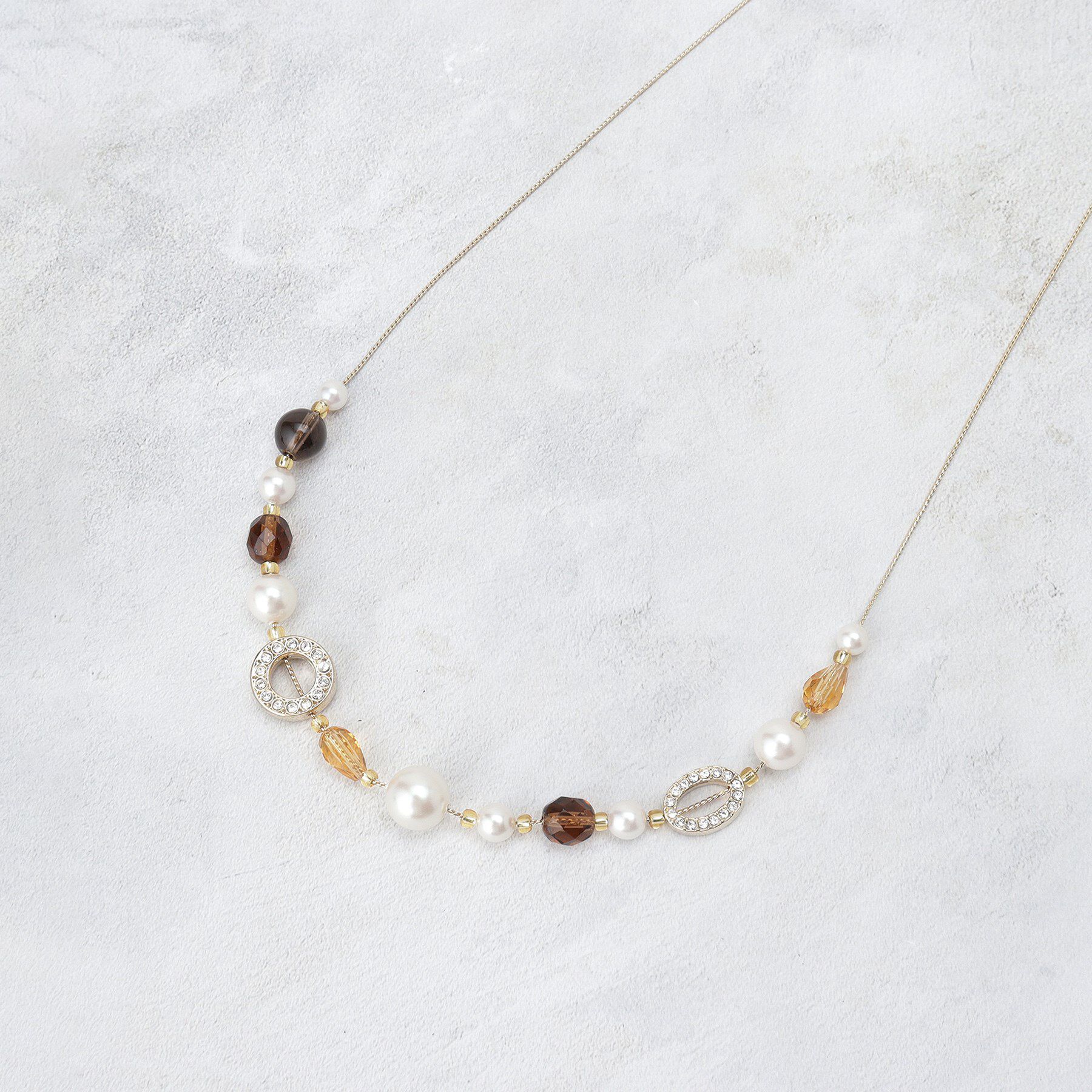 COUP DE CHANCE「エクラ・ド・ビジュー／【 日本製 】／大人のきらめきネックレス」|ネックレス|