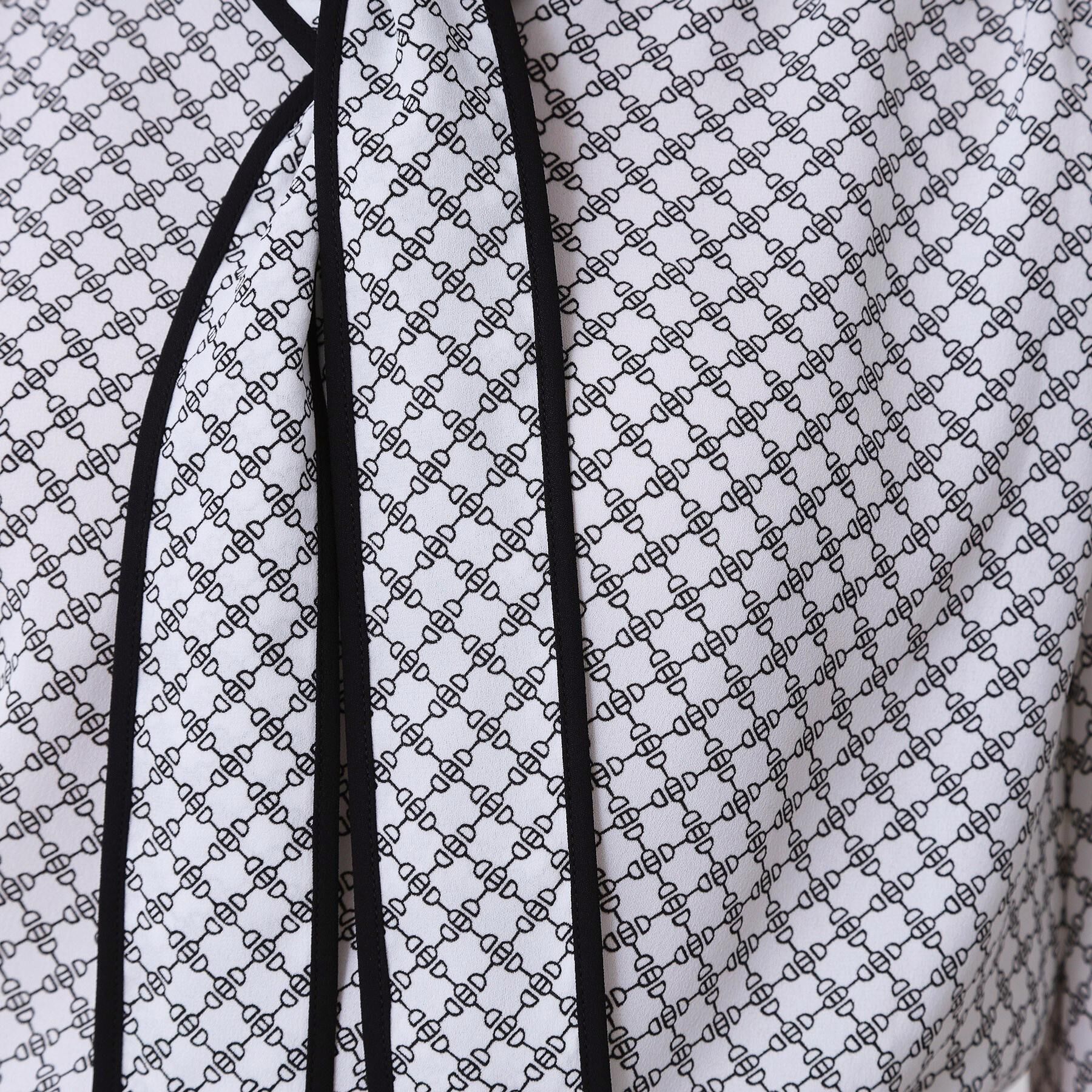 COUP DE CHANCE「【手洗い可／ボウタイ取外し可】配色パイピングボウブラウス」|シャツ・ブラウス|