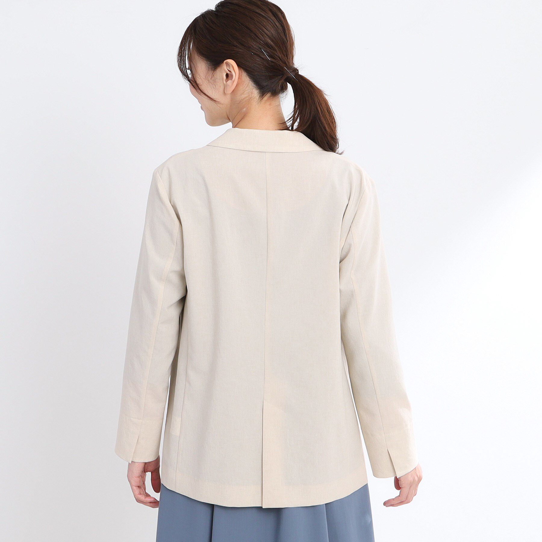 Reflect「【マシンウォッシュ可／セットアップ可／通勤におすすめ】ドライタッチジャケット」|テーラードジャケット|