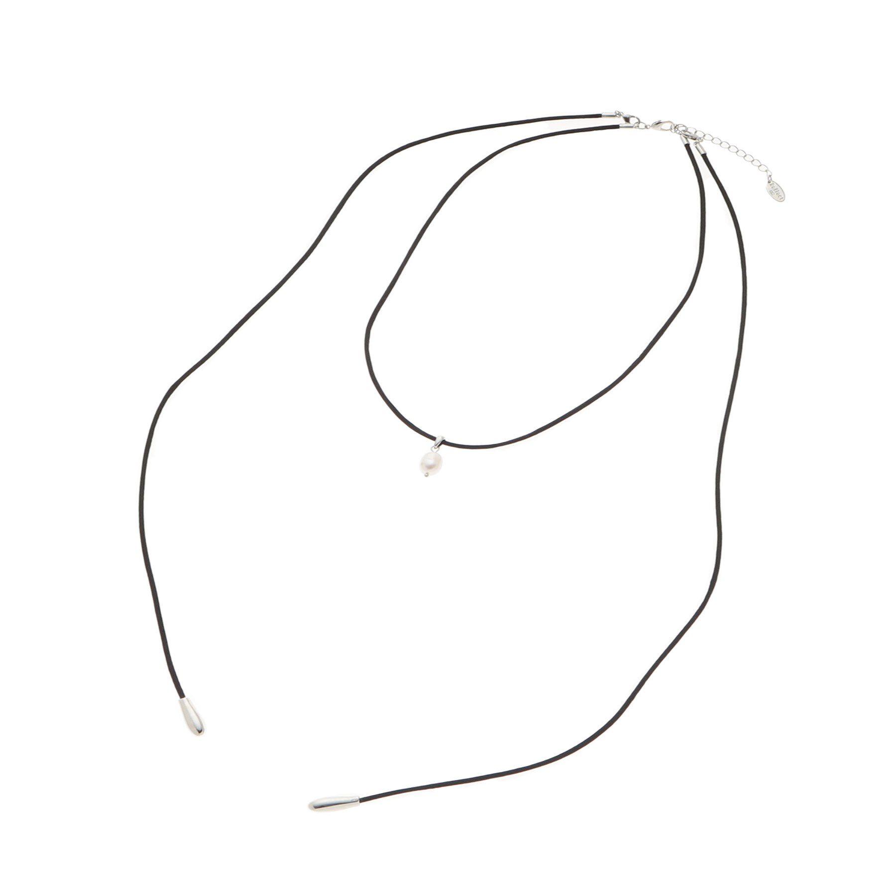 Reflect「【2WAY】2連サテンコードネックレス」|ネックレス|