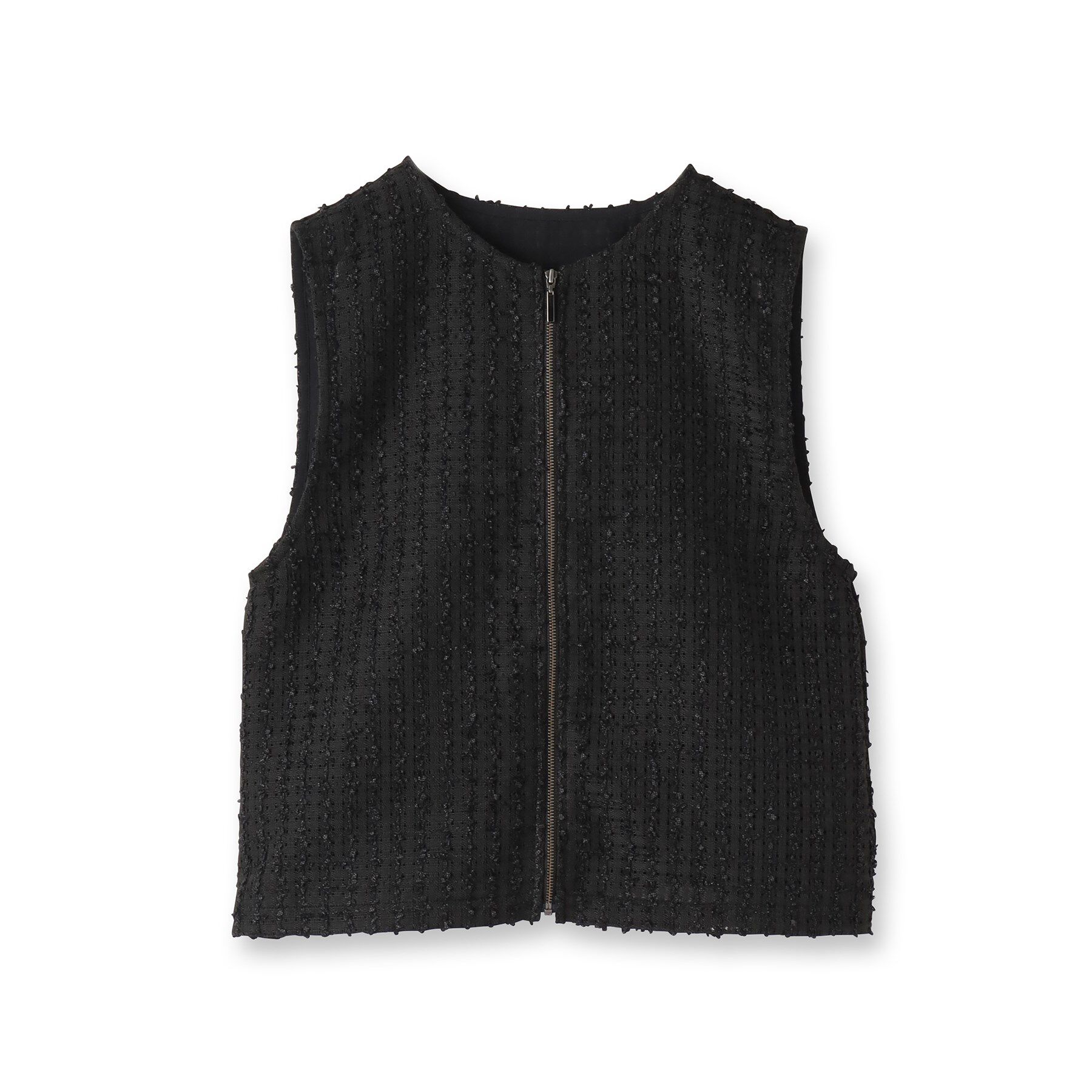 Reflect「【軽い羽織に◎】フロントファスナー開きベスト」|ベスト・ジレ|