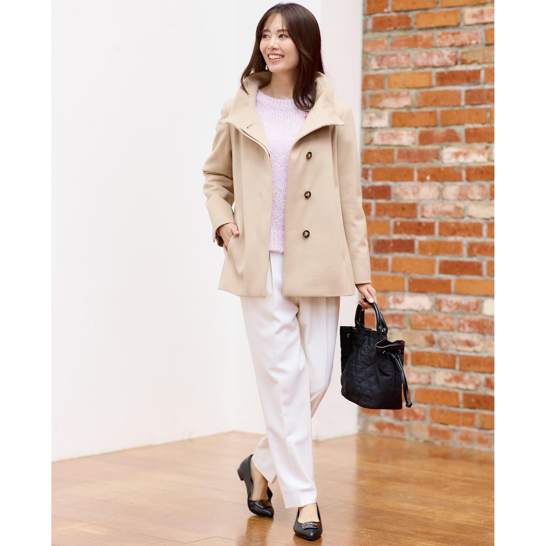 Reflect「【一枚で着映え◎／ゆったり着られるワンサイズ】スパンコール&times;ラメニット」|ニット・セーター|