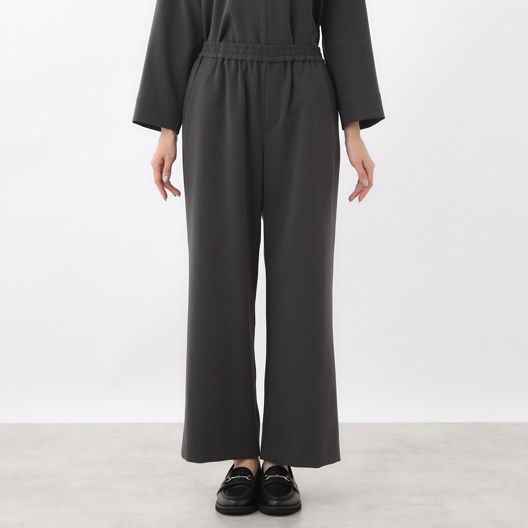 Reflect「【ウエスト総ゴム／セットアップ可】フルレングスストレートパンツ」|その他|