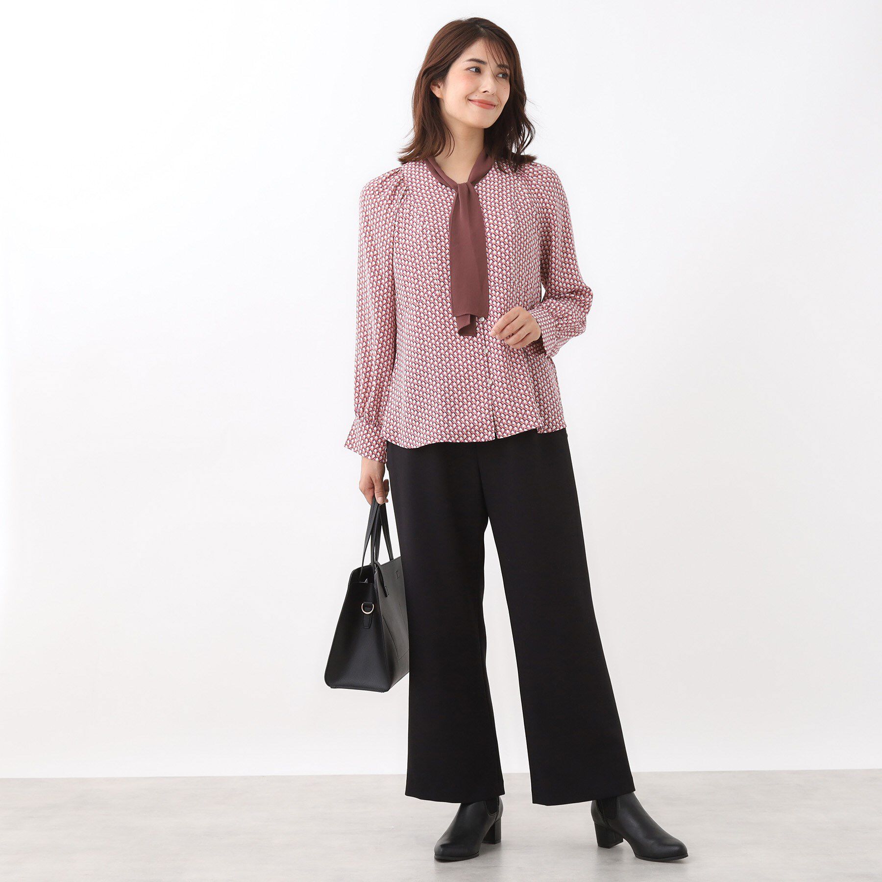 Reflect「【ウエスト総ゴム／セットアップ可】フルレングスストレートパンツ」|その他|