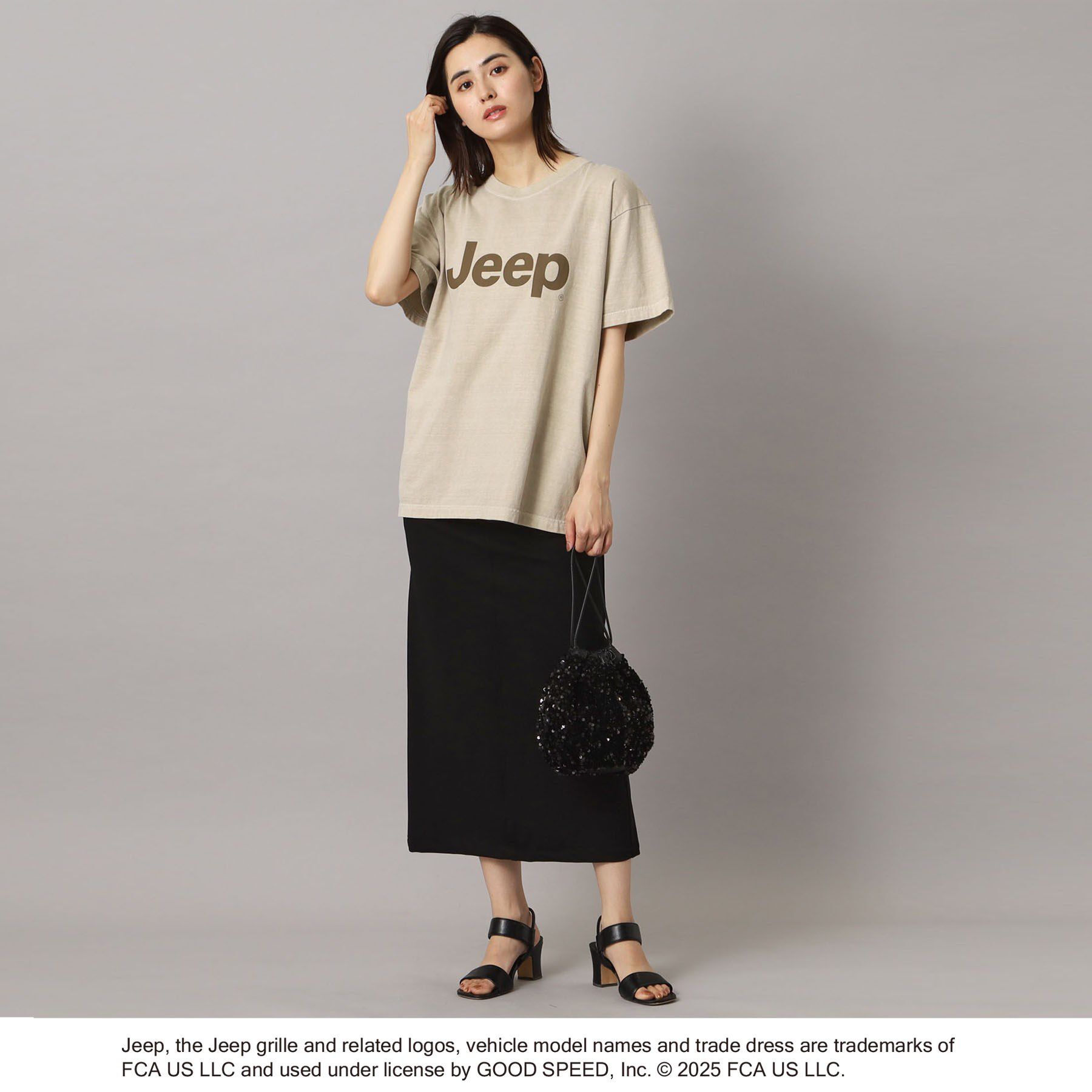 DRESSTERIOR「GOOD ROCK SPEED（グッドロックスピード）JEEP（R） ロゴ Tシャツ」|Tシャツ・カットソー|