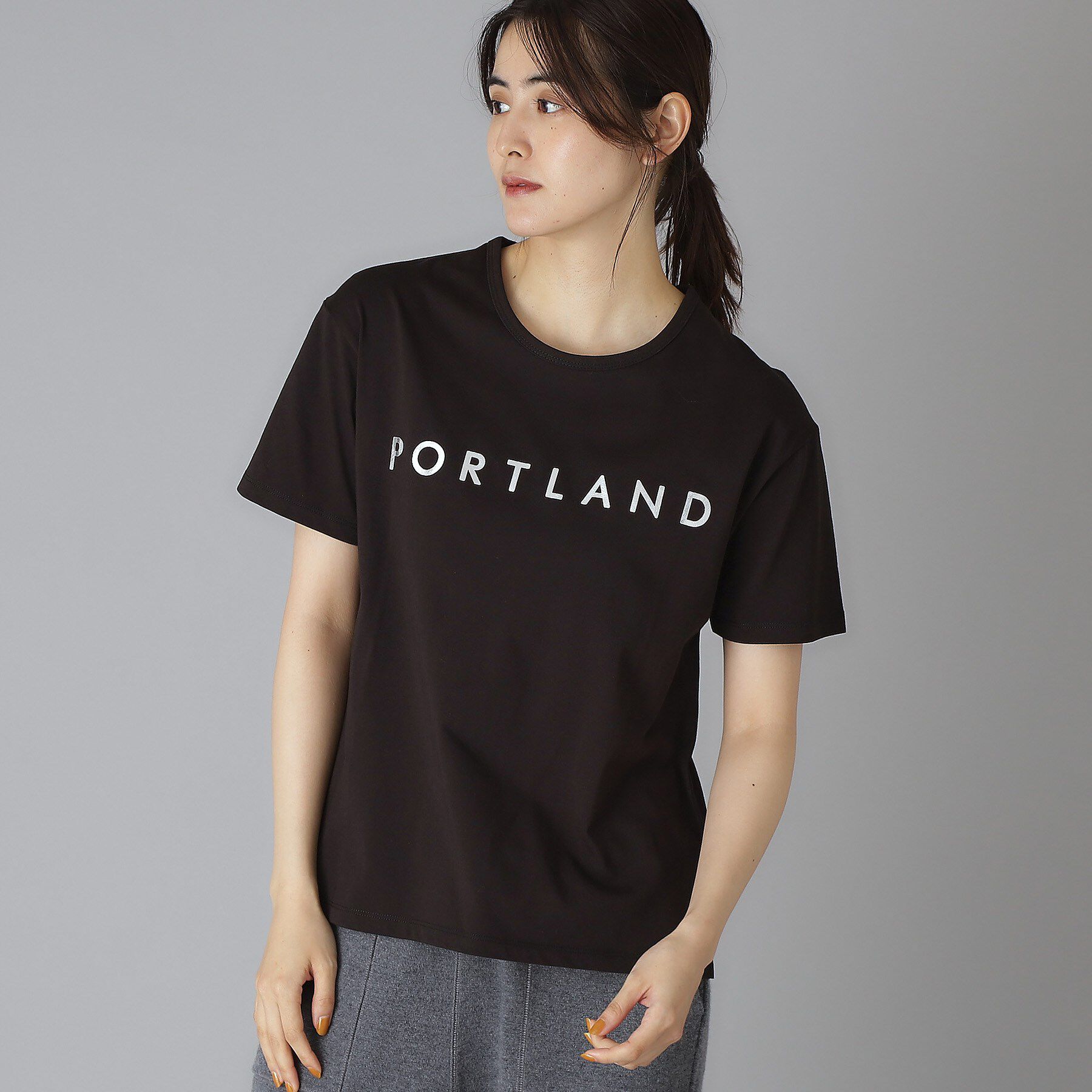 DRESSTERIOR「20／1シルケット風天竺Tシャツ」|Tシャツ・カットソー|